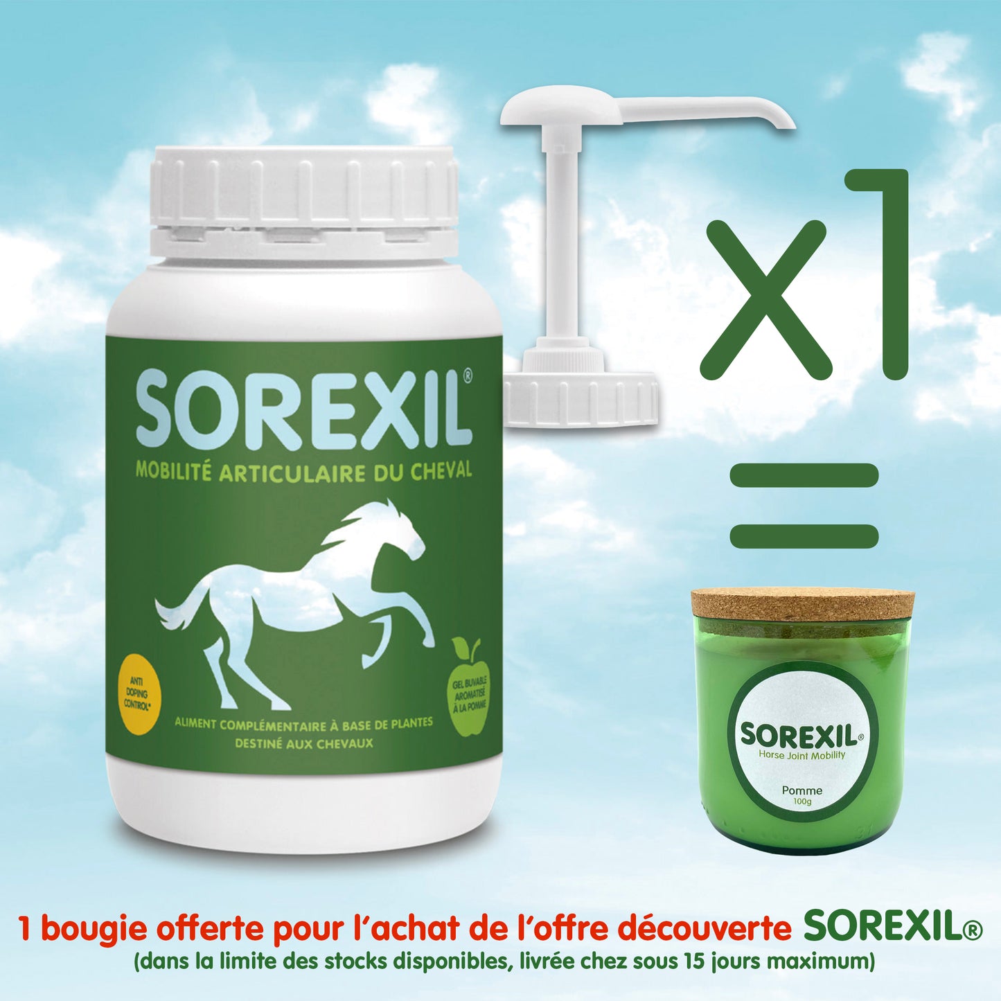 SOREXIL® - Offre découverte + 1 Bougie offerte!