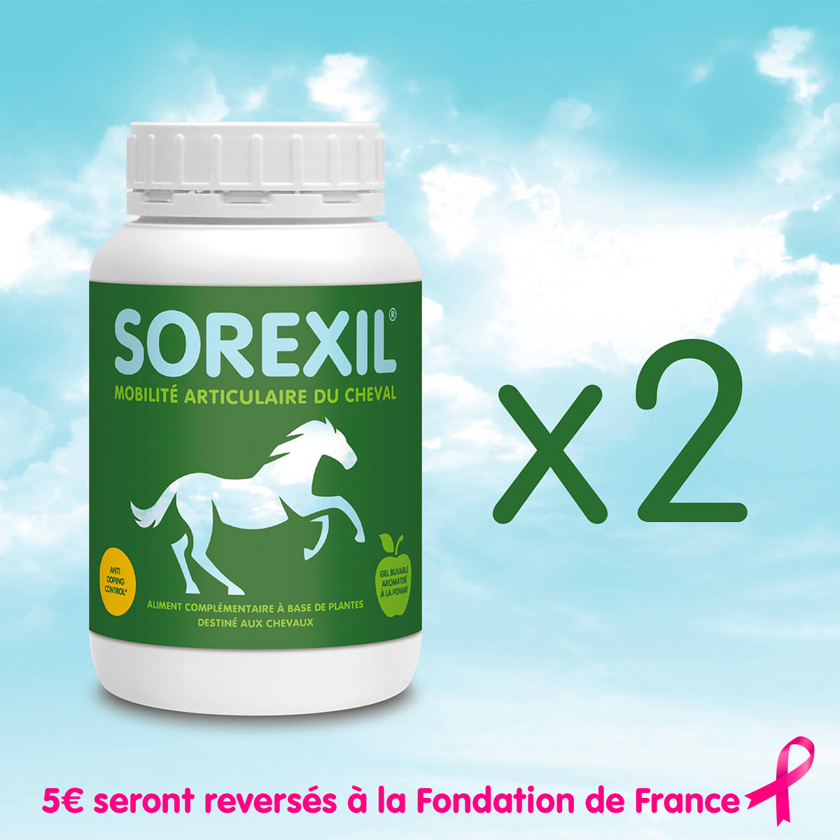 SOREXIL® - Pack de 2 botes